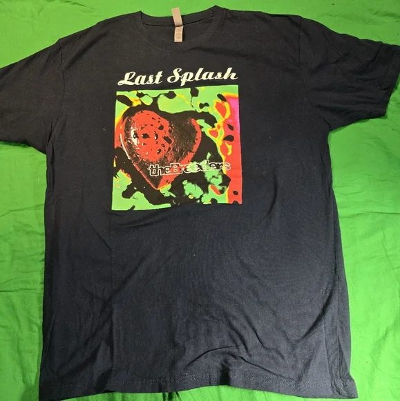 THE BREEDERS 1993 Last Splash Blue T- Shirt NWOT Size XL - Picture 1 of 6
